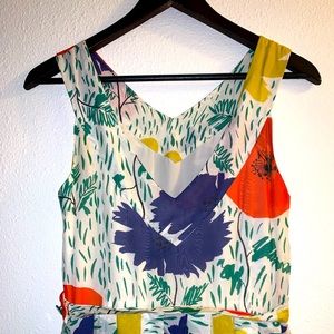 Anthropologie Girls from Savoy Poppy Dress